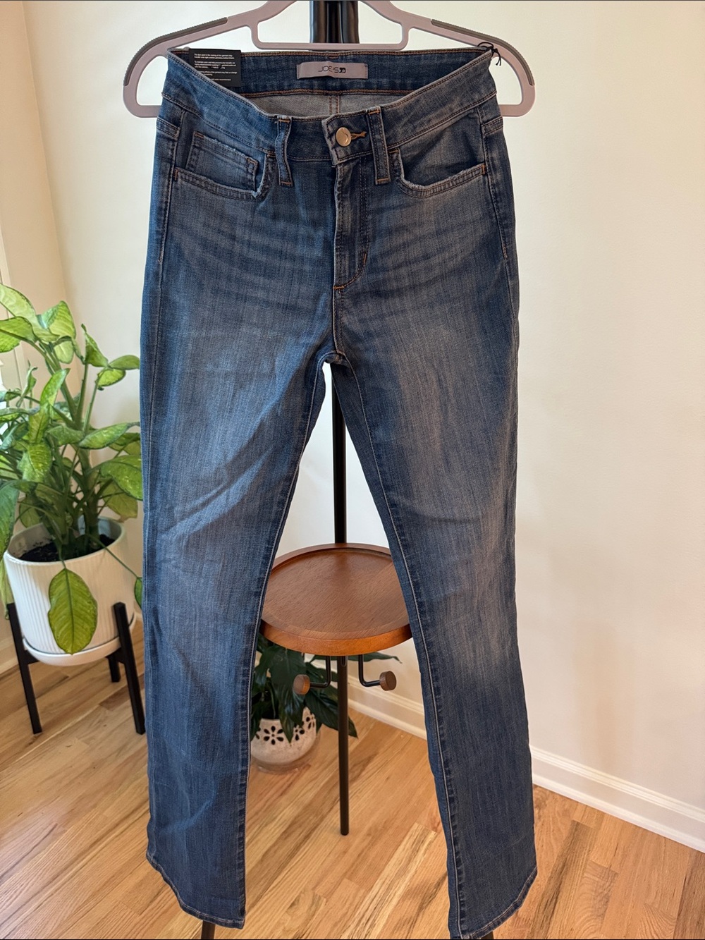 Joe's Jeans Dark Blue Bootcut Stretch Jeans
